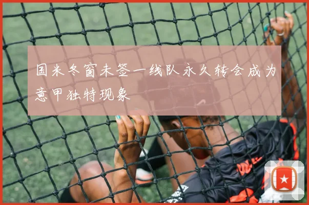 国米冬窗未签一线队永久转会成为意甲独特现象